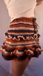 Marla Ruffle Mini-Skirt